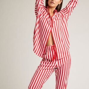 Negative Underwear - Supreme Shirt and Joggers - Color Amalfi (Red) - Worn Once